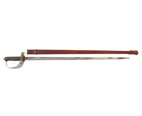 Honourable Artillery Company Officer's (Infantry) Sword by Wilkinson 32 1/4 inch, dumbbell blade with central fuller. &nbsp;E