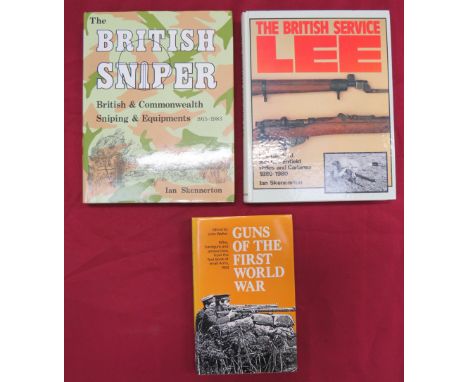 Small Selection of Gun Orientated Booksconsisting The British Sniper. British & Commonwealth Sniping And Equipment 1915-1983 