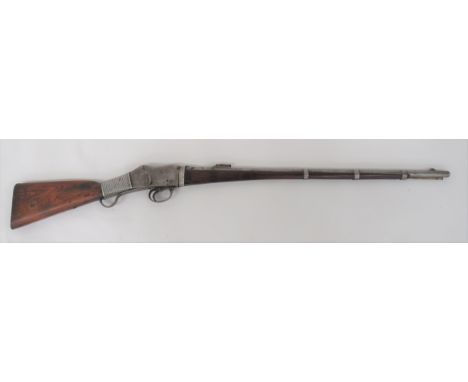 Obsolete Calibre North West Frontier Used Martini Rifle.577/450, 28 inch barrel.  Front blade sight and rear ladder sight. Fl
