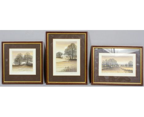 Three limited edition prints by Cathleen Caddick
