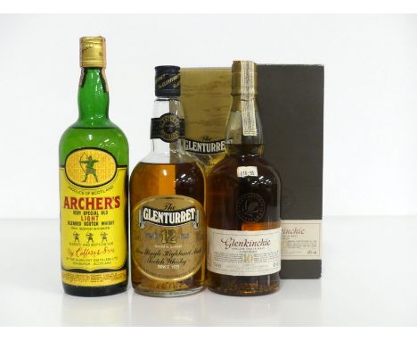 1 75-cl bt Archer's Very Special Old Light Blended Scotch Whisky Bottled &amp; Blended for McCaffery &amp; Son by The Glenliv