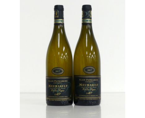 2 bts Meursault V.V. 2017 Alain Patriarche Mis En Bouteille par M. P. Meursault