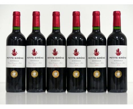 6 bts Ch. Petite Sirène 2015 Bordeaux 4 vsl stl
