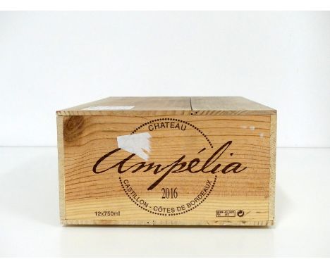 V 12 bts Ch. Ampélia 2016 owc Castillon Côtes de Bordeaux