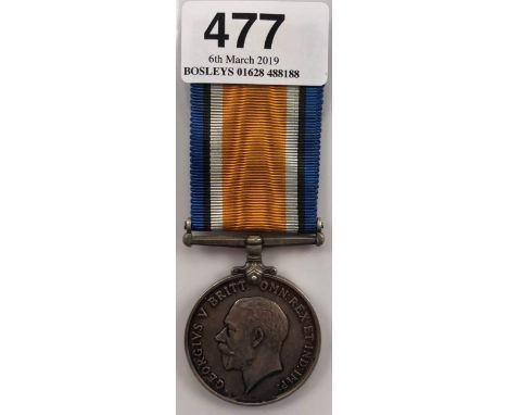 WW1 Royal Flying Corps Pilot Casulty Sole Entitlement British War Medal.Awarded to “2 LIEUT J.R. FALCK”. Lieutenant Jack Rand