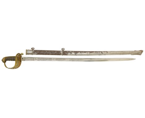 Victorian Attributed Royal Engineers Officer’s sword A good example of the 1857 pattern, attributed to Lieutenant Colonel Cha