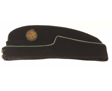 Auxiliary Territorial Service (ATS) Officer’s Coloured Field Cap.A rare example by Hilhouse &amp; Co, Bond St. Brown cloth, w