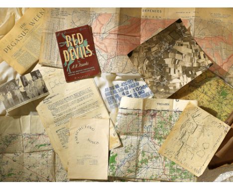 225th Parachute Field Ambulance D-Day 6th June “Top Secret” Landing Maps, Photograph Archive. Pegasus Bridge Interest.This is