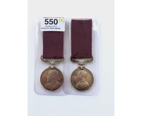 Border Regiment Edward VII Army Long Service &amp; Good Conduct Medal.Awarded to “2712 CPL G. TAGG BORDER REGT”. ... Accompan