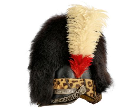 An Important Scottish Napoleonic Period Royal Edinburgh Yeomanry Cavalry Tarleton Helmet. Circa 1797 - 1800A splendid example