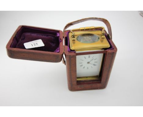 Brass Carriage Clock in original case