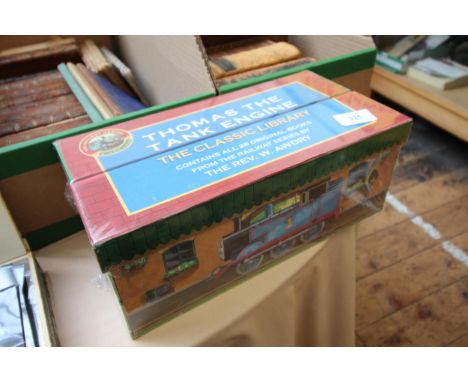 Unopened box of 26 original Thomas Tank Engine novels from The Reverend W. Awdry (Guide Price £10 to £20)