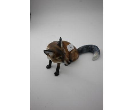 German ceramic figure of Fox