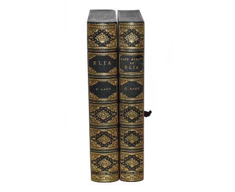 [Lamb, Charles]. Elia [and:] The Last Essays of Elia, London: Taylor and Hessey [-Edward Moxon], 1823-33. 2 works, 8vo, uncut