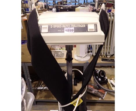 Two speed auto massager. All electrical items in this lot have been PAT tested for safety and have passed. This does not conf