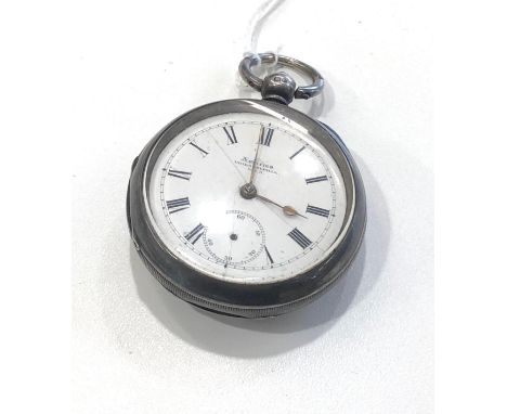 Vintage American Philadelphia USA silver pocket watch 