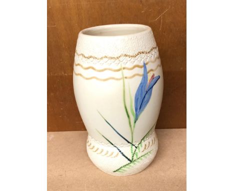 vintage E.Radford burslem vase height 8.5ins 