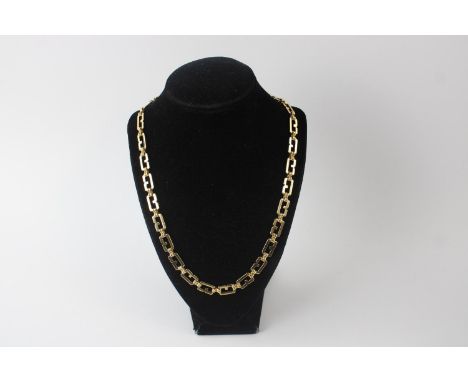 Vintage Givenchy logo chain necklace 