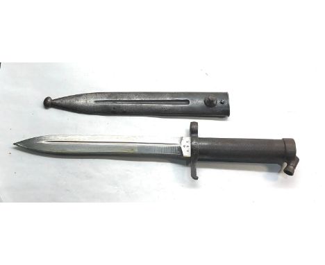 Military bayonet and scabbard 8/126  No367 