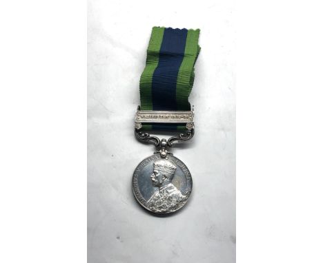 1909 India General Service Medal Waziristan 1919- 21 named to pte d mann r.berk r 