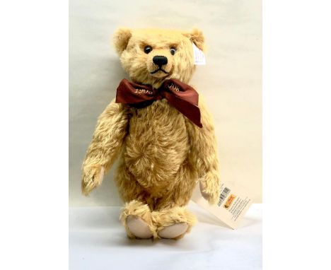 Vintage Mohair Steiff teddy bear Paul Der Braummbar 02944 w/ working growler &amp; tags approx dimensions: 27cm x 20cm  Item 