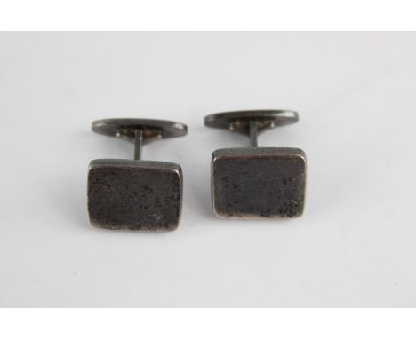 Vintage Georg Jensen cufflinks,&nbsp;Good unclean condition, age related marks and scratches