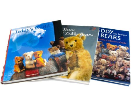 A small collection of teddy bear reference books,  including Gunther  Pfeiffer 100 Years Steiff Teddy Bear, Millers Teddy Bea