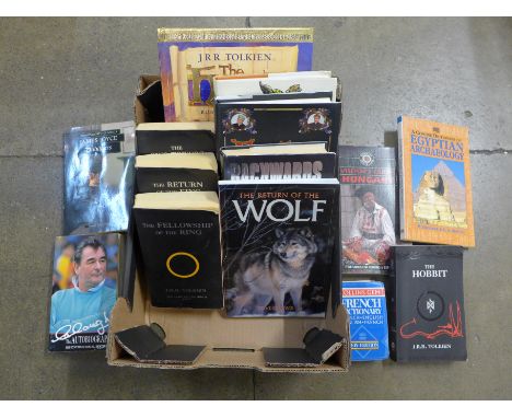The Hobbit, Lord of the Rings Trilogy and other books 