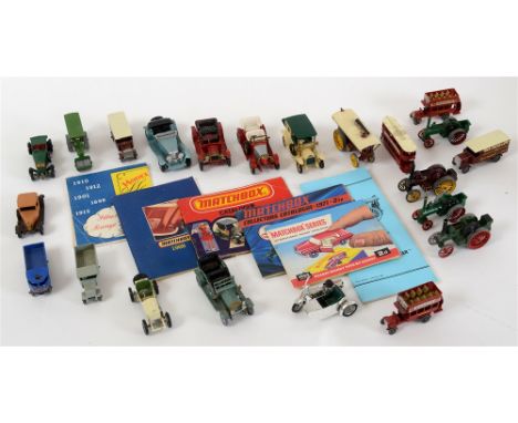 ASSORTED MATCHBOX 'MODELS OF YESTERYEAR'  first series and later, variable condition, including two conversions, all unboxed 