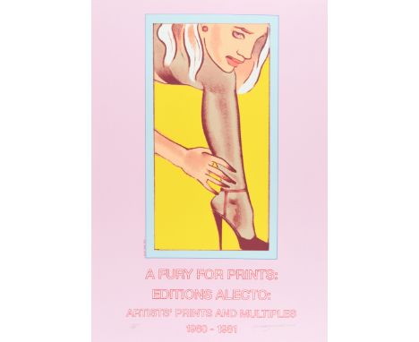 ‡Allen Jones RA (b.1937) A Fury for Prints; Life Class Two, the former signed, dated and numbered 14/75 Allen Jones 2003 (in 