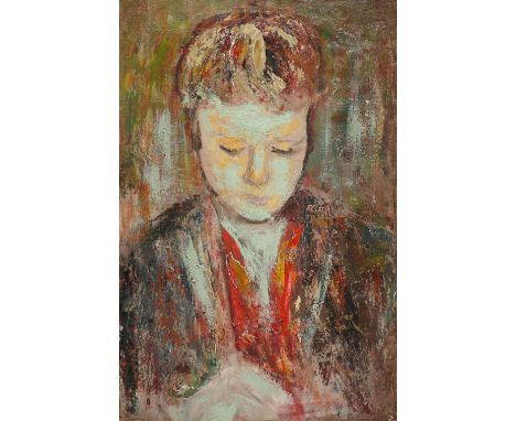 ‡Robert Boyd Morrison (Irish 1896-1969) Portrait of the artist's son Oil on canvas 66.2 x 45.8cm