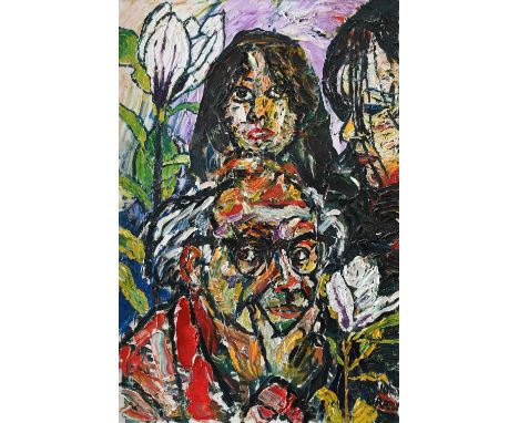 ‡John Bratby RA (1928-1992) The Male Menopause Signed JOHN/BRATBY (lower right) and signed, dated and inscribed 1 MAY 1985 To
