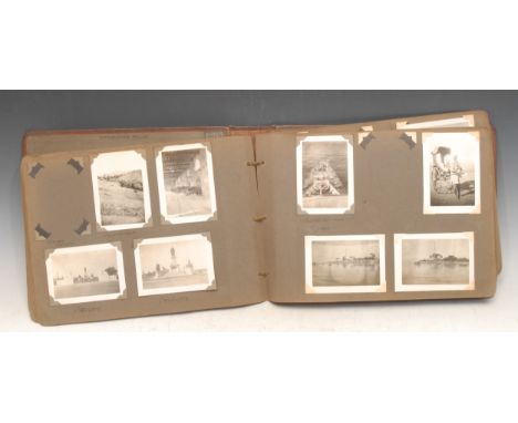 Photography - India and Ceylon [Sri Lanka] and the journey by steamer - an album of photographs, compiled May 1931 - August 1