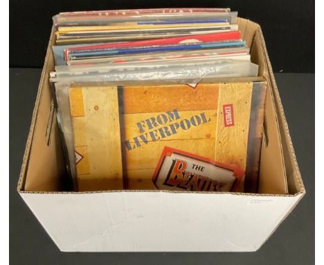 Vinyl Records - LP's and Cassettes - various, including U2 Joshua Tree, A/1, B/2; The Cure, Kiss Me, Kiss Me, A1/B1/C1/D1; St