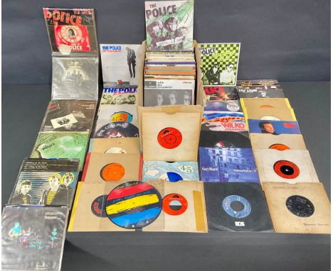 Vinyl Records – 45rpm 7” Singles – including The Soft Machine – Love Makes Sweet Music / Feelin' Reelin' Squeelin' – 56151; D