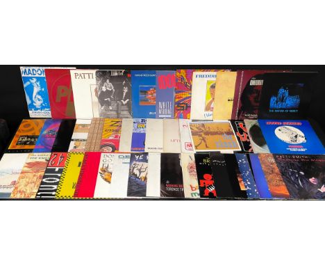 Vinyl Records – 12” and 10” Singles – including The Clash – Black Market Clash – 4E 36846, 10” single; Prince – I Wanna Be Yo