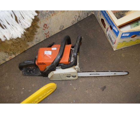Stihl MS180 chainsaw