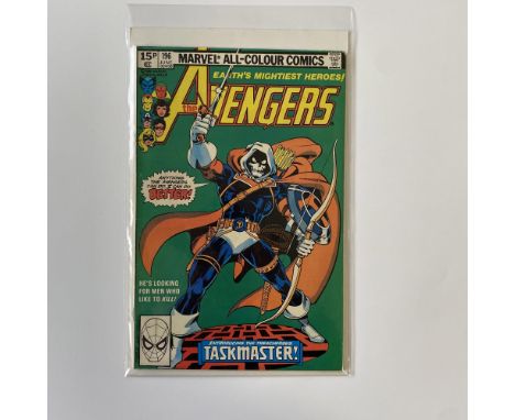 Avengers #196 Marvel Comic 1980. Pence copy. First taskmaster.