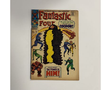 Fantastic Four #67 Pence Copy Marvel Comic Book, First appearance of HIM