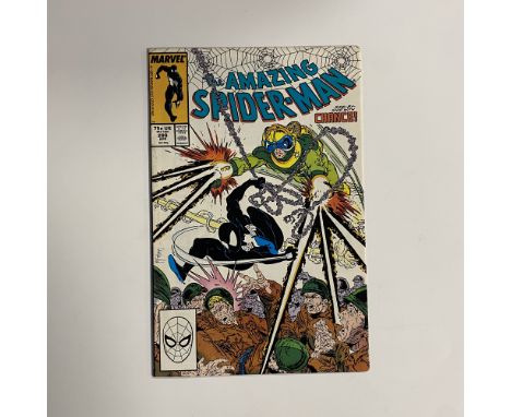 Amazing Spider-Man #299 Comic Book. First Venom, good condition.