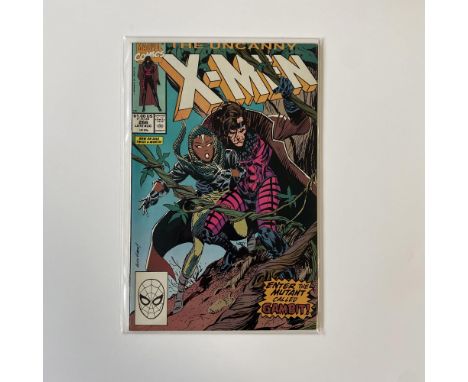 X-Men #266 Marvel Comic 1990. First Gambit. Cent version