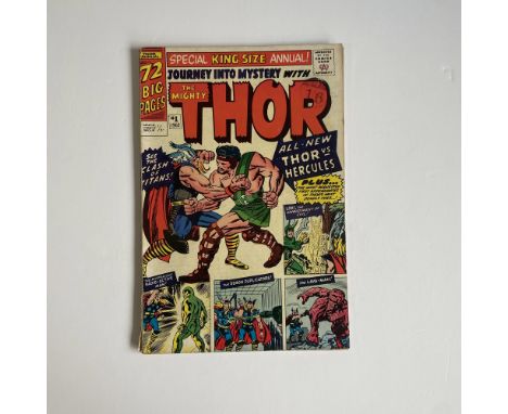 Journey Into Mystery King-Size #1 Marvel Comic - First Hercules and Zeus