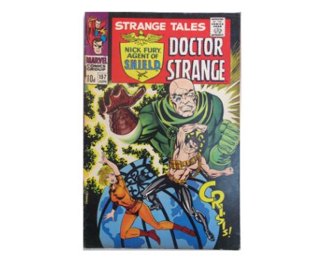 Strange Tales #157 Marvel Copy Comic Book. First full living tribunal cameo, rusty staples.