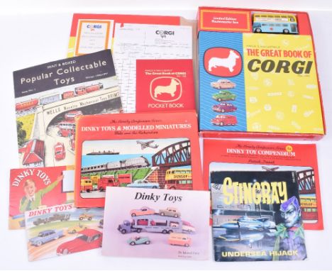 Selection of Diecast Toy Collectors Reference Books and Catalogues, ‘The Great Book of Corgi’ 1956-1983 by Marcel R.Van Cleem