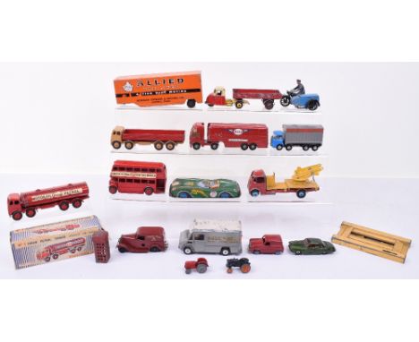 Various Commercial Models, one boxed Morestone Foden Petrol Tanker – model and box in poor to fair condition, Morestone unbox