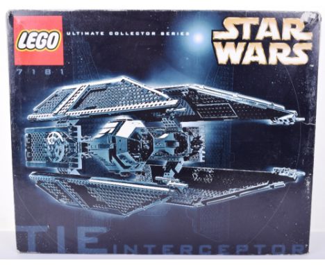 Lego Star Wars Ultimate Collectors Series Tie Interceptor, Set 7181, 2000 issue, with instruction manual, set has been built,