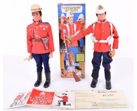 Action Man The Royal Canadian Mounted Police Uniform, complete on eagle eyed doll, with leaflet in near mint condition and a 