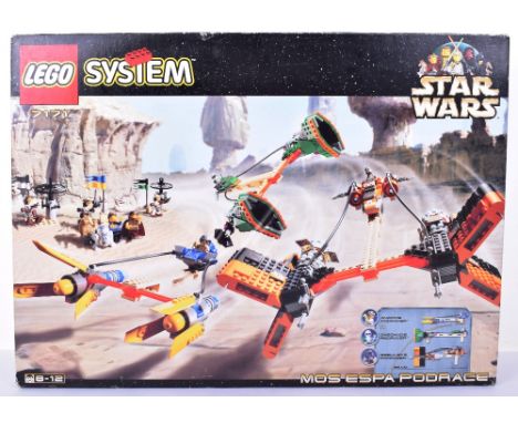 Lego Star Wars Mos Espra Podrace, Set 7171,1999 issue, sets  have been built, then re-bagged and put back into their individu