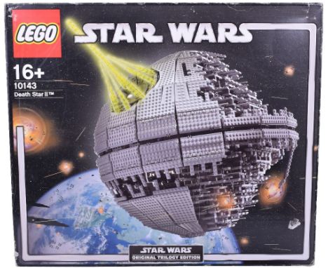 A Rare Lego Star Wars Original Trilogy Edition Death Star II, Set 10143 2005 issue, in mint unmade condition, inner card boxe