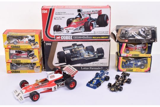 corgi formula 1 racing cars